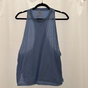 Workout Sky Blue Women's Tank Top